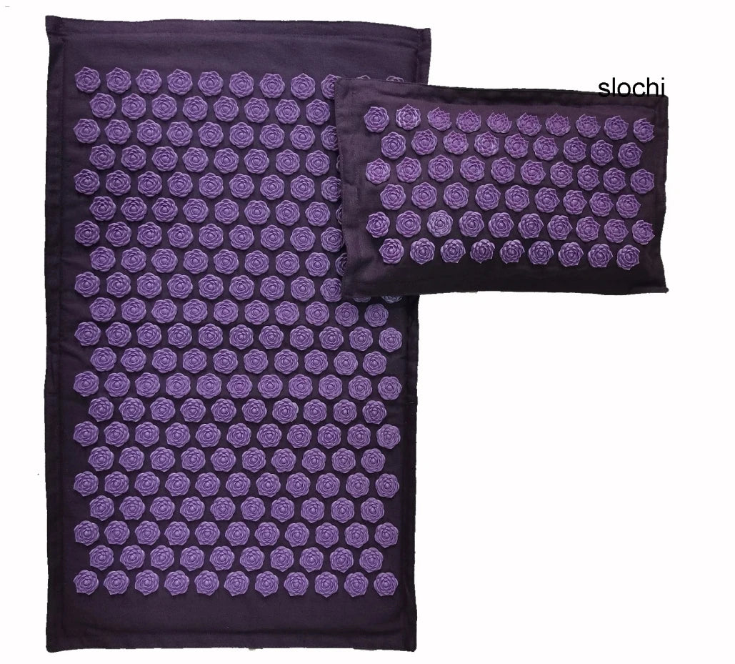 Acupressure Massage Mat and Pillow Set for Muscle Relief - 39