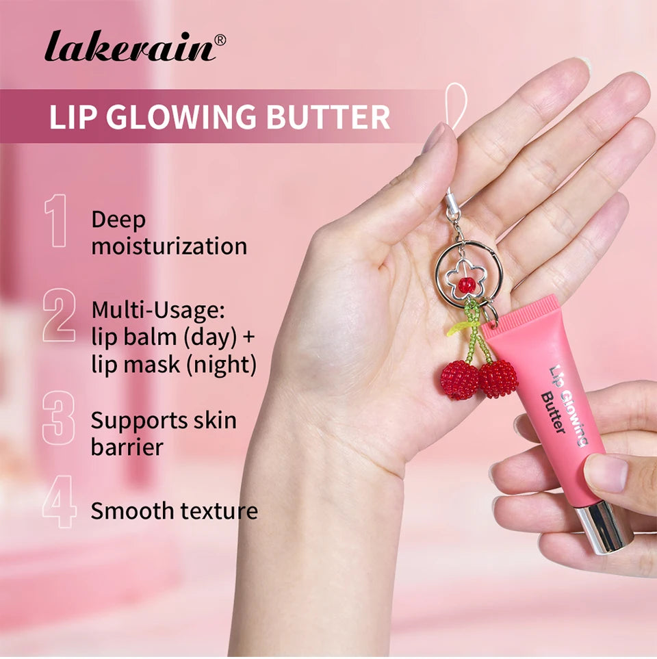 Hydrating Lip Glowing Butter with Keychain - 7