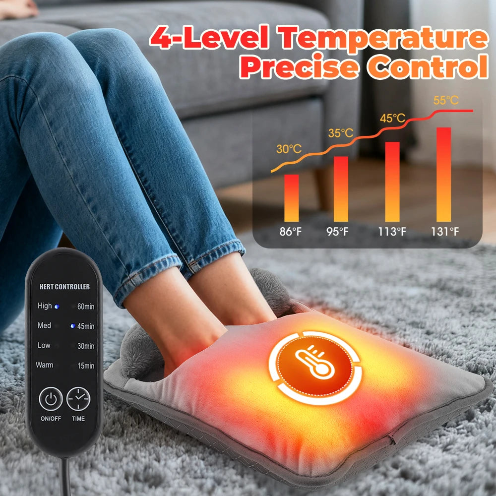 Electric USB Foot Warmer Heating Pad - 1