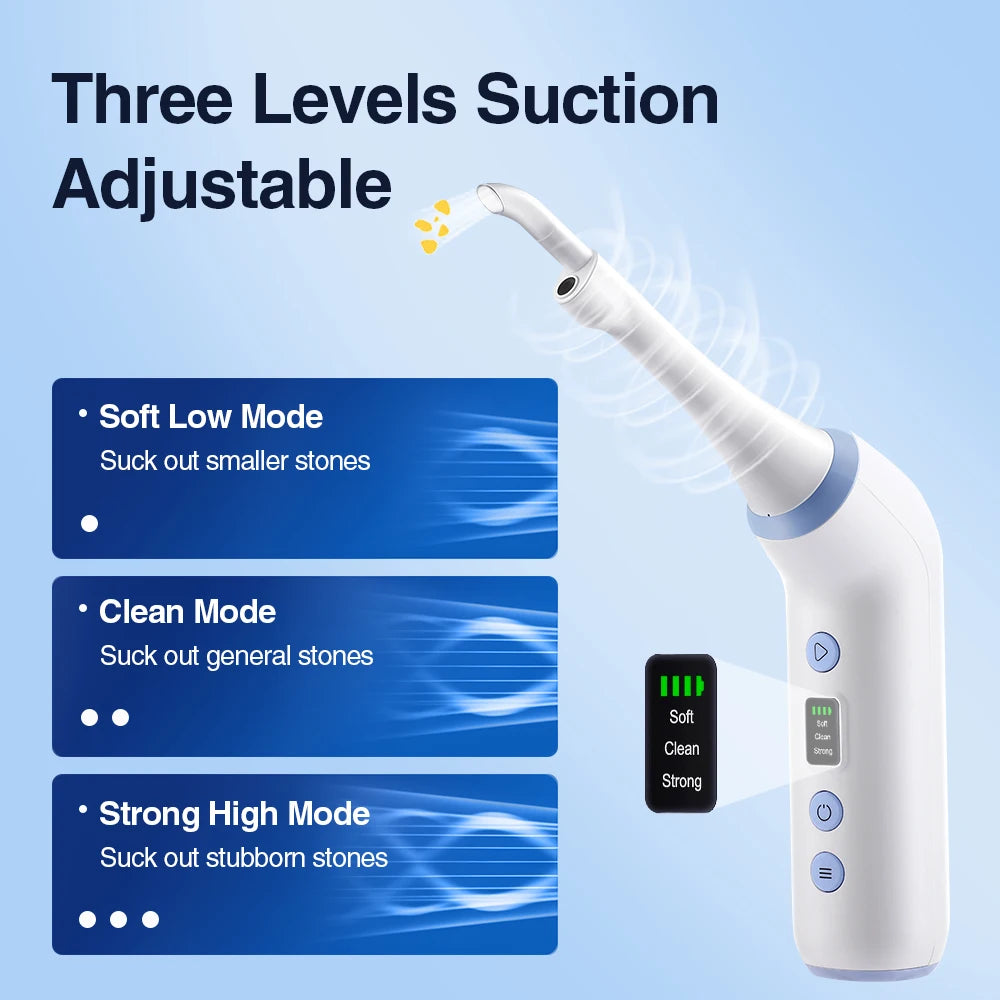 HD Visible Tonsil Stone Removal Vacuum Kit - 9