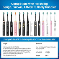 Replacement Electric Toothbrush Heads (Multi-Compatible)