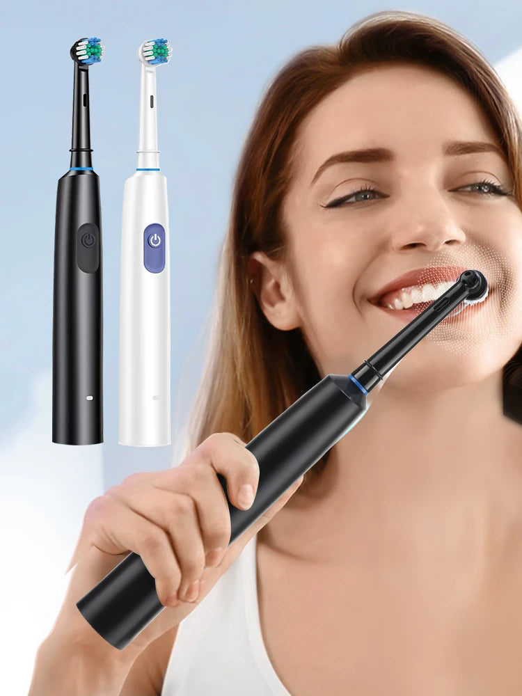Rechargeable Rotating Electric Toothbrush with 4 Heads - 13