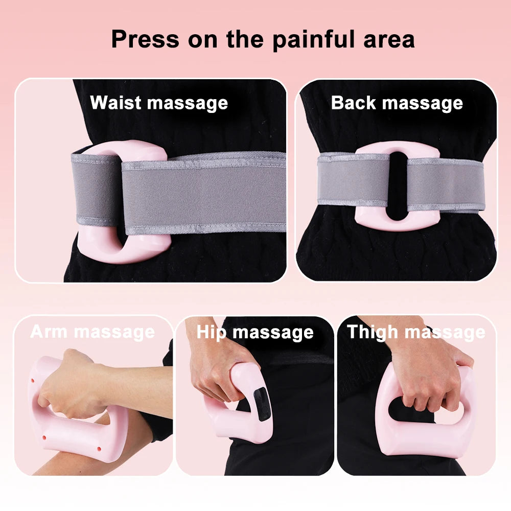 Electric Vibration Fascia Massage Ring for Full Body Muscle Relief - 4