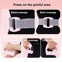 Electric Vibration Fascia Massage Ring for Full Body Muscle Relief