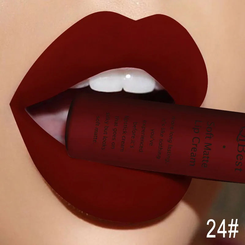 Velvet Matte Long-Lasting Liquid Lipstick - 29