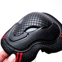 6-Piece Protective Knee, Elbow, and Wrist Pad Set for Kids