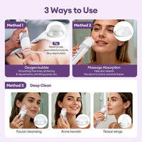 Portable CO2 Oxygen Bubble Facial Skin Care Device