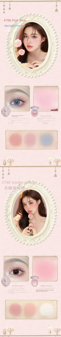 Embossed Gradient Blush and Highlighter Palette