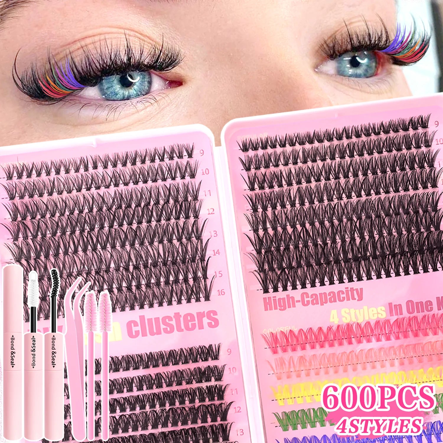 DIY Cluster Eyelash Extension Kit for Beginners - 12