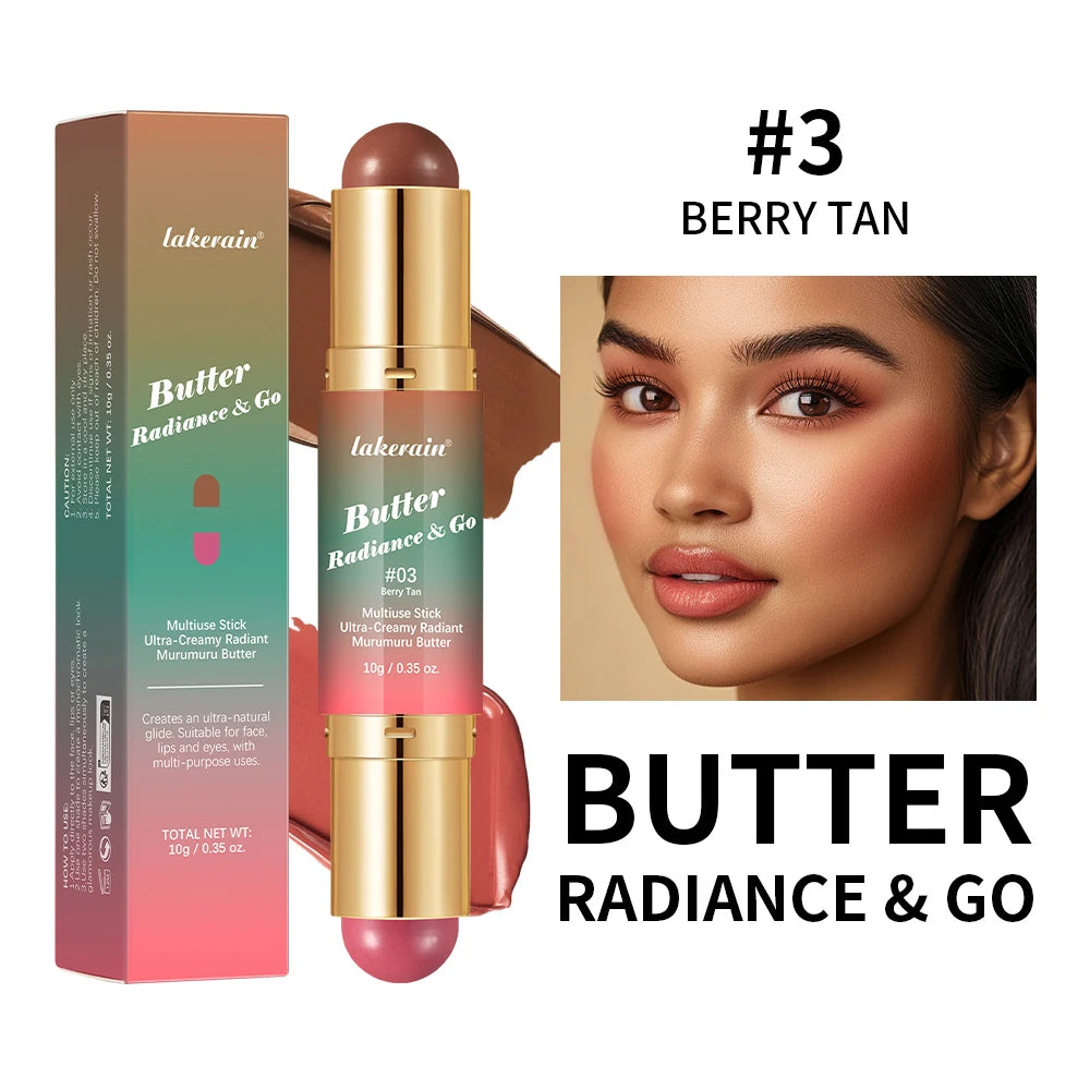 Dual-Ended Cream Blush and Bronzer Stick - 23