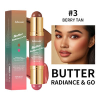 Dual-Ended Cream Blush and Bronzer Stick