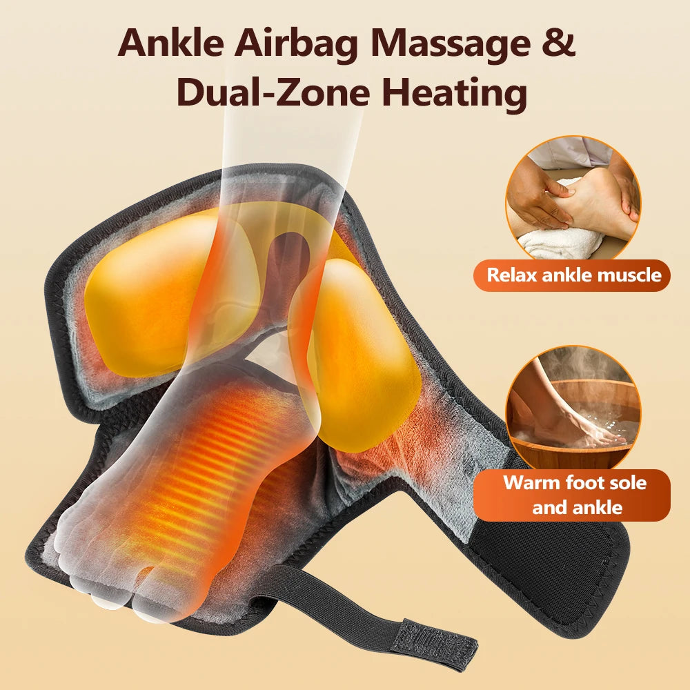 Heated Air Compression Foot and Ankle Massager - 40