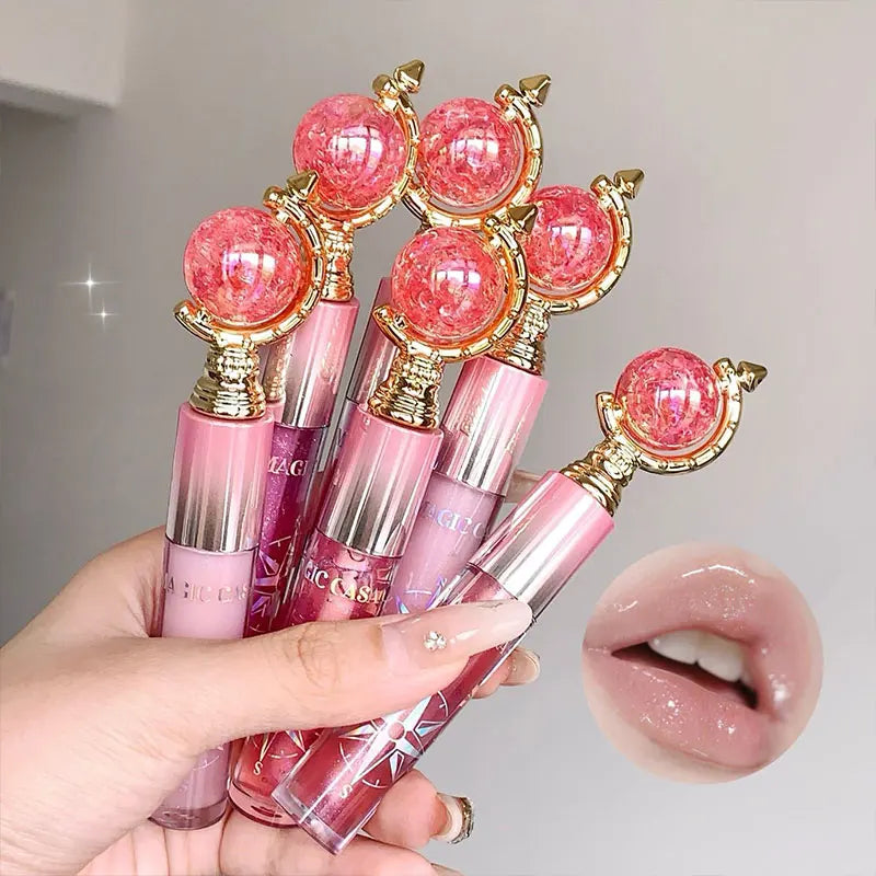 Hydrating Shimmer Lip Gloss with Mirror Finish - 4