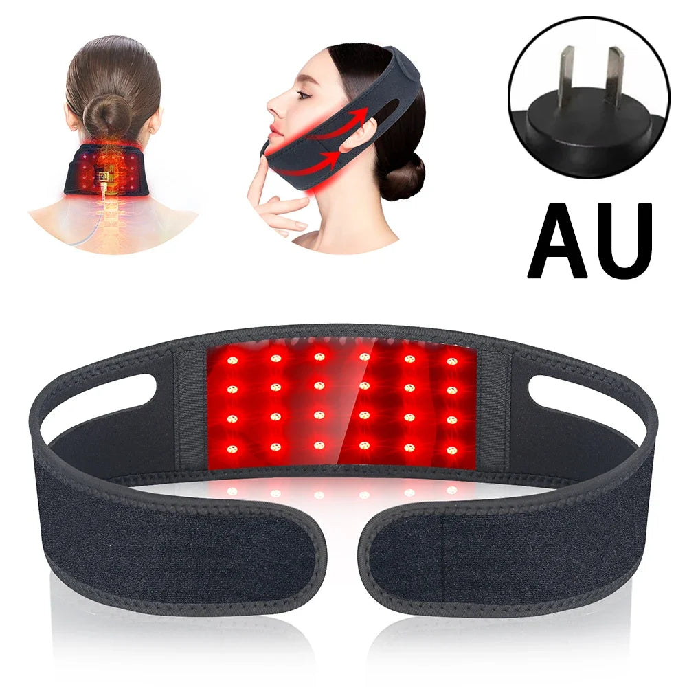 Red Light Therapy Neck & Chin Lifting Wrap - 11