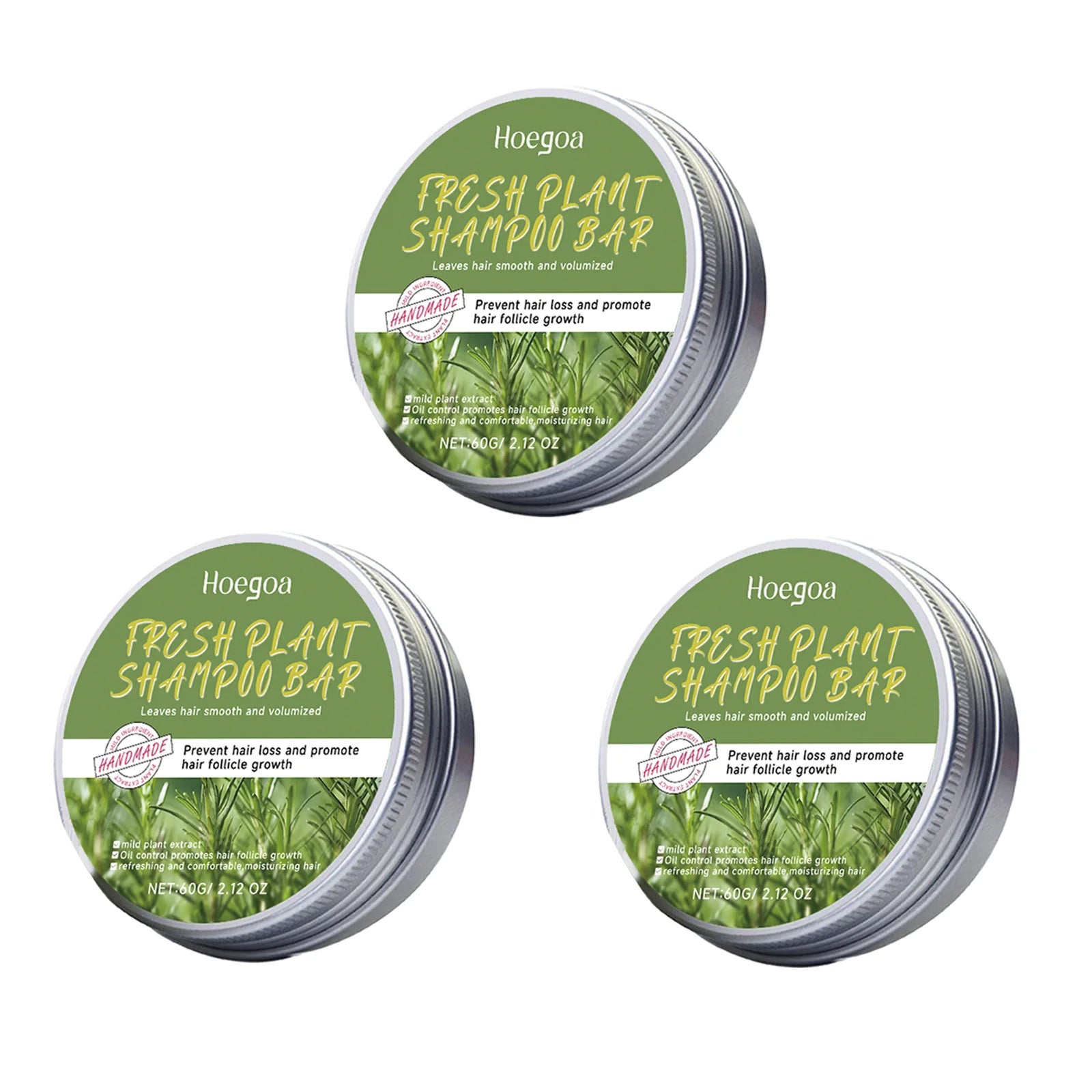 Rosemary Strengthening Shampoo Bar for Hair Growth - 13