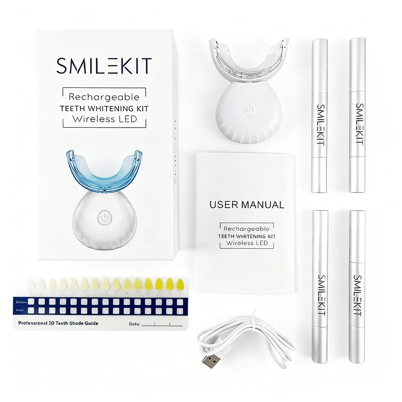 Wireless LED Teeth Whitening Kit - 1