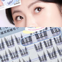 No-Glue DIY Segmented False Eyelashes