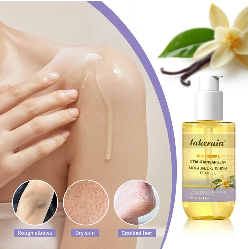 Vanilla Hydrating Body Oil for Dry Skin - 9