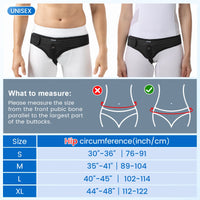 Adjustable Hernia Support Belt for Groin Pain Relief
