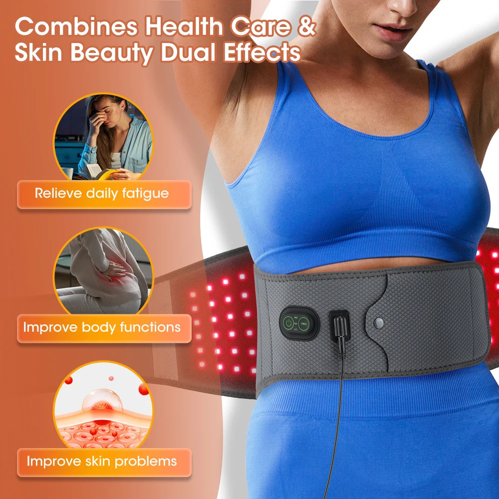 Cordless Lower Back Massager with Airbag Compression & Heat - 29