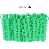 Orthodontic Elastic Ligature Ties for Dental Braces