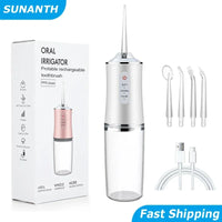Portable Cordless Water Flosser for Deep Cleaning