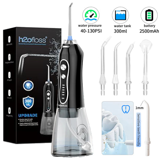 Portable Cordless Water Flosser for Deep Teeth Cleaning