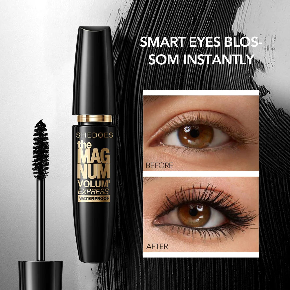 5D Waterproof Silk Fiber Lengthening Mascara - 3