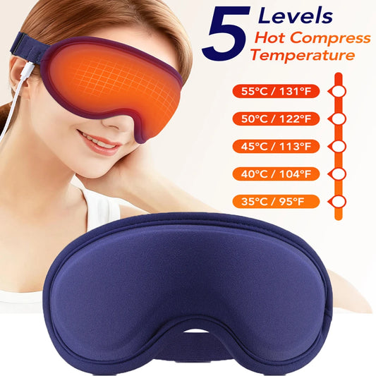 Heated Eye Massager for Strain Relief and Better Sleep