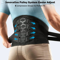 Ergonomic Lumbar Support Brace for Back Pain Relief