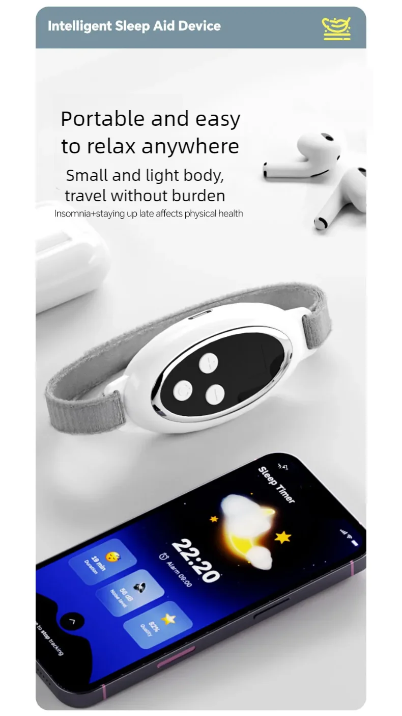 Microcurrent Handheld Sleep Aid Device for Insomnia and Anxiety - 13