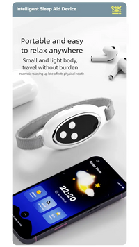 Microcurrent Handheld Sleep Aid Device for Insomnia and Anxiety