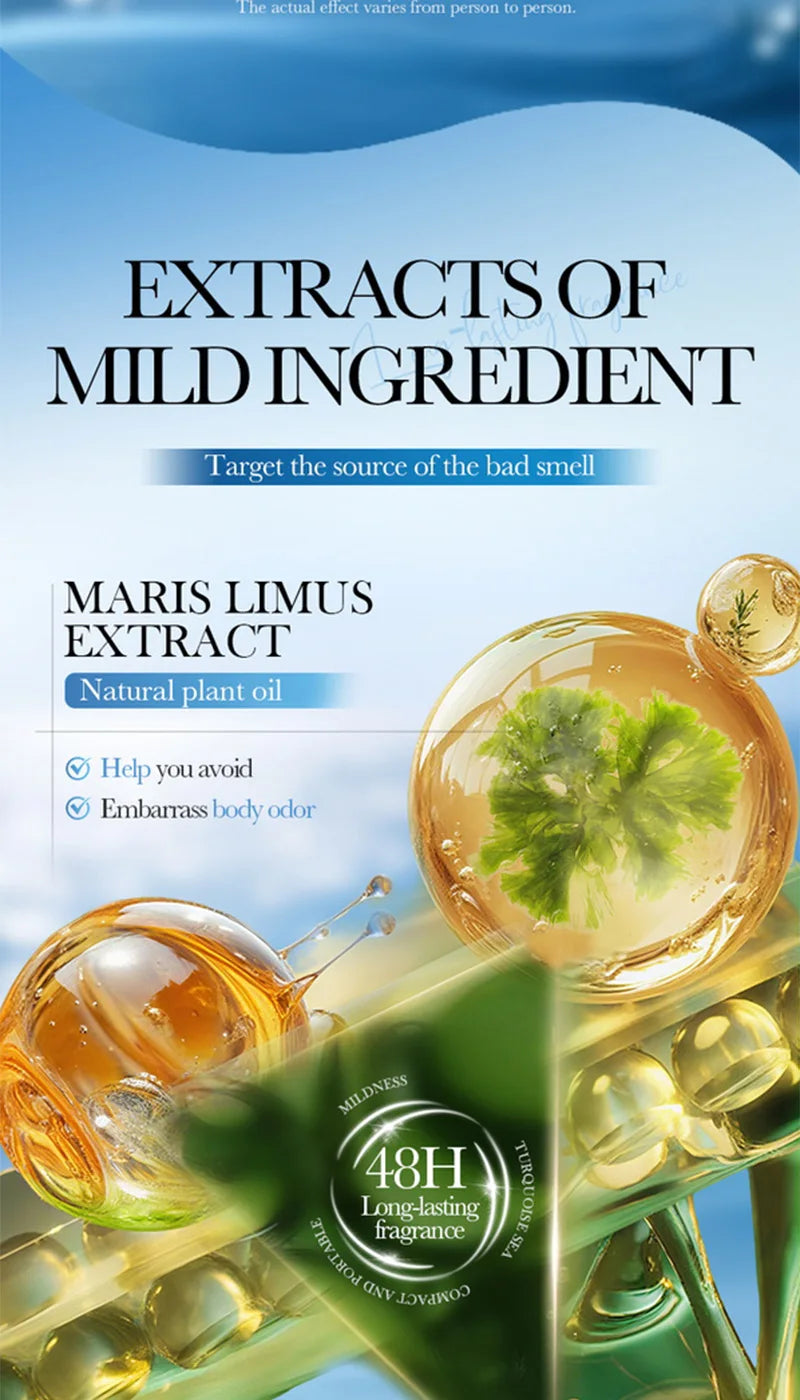 Long-Lasting Solid Fragrance Deodorant Balm - 15