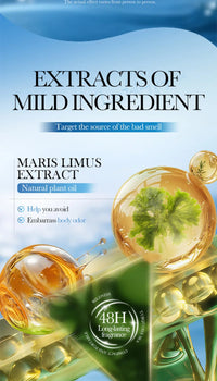 Long-Lasting Solid Fragrance Deodorant Balm