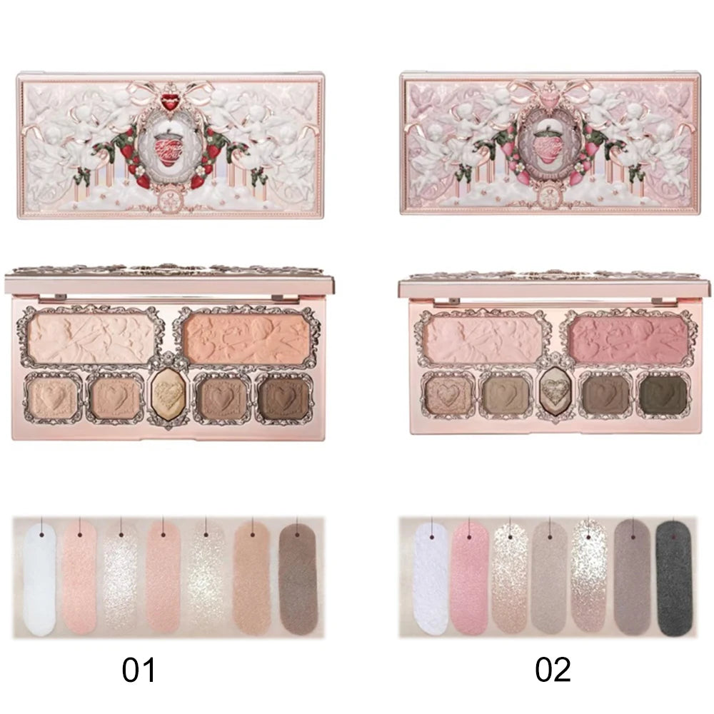 Strawberry Cupid Velvet Matte Makeup Collection Set - 3