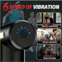 Portable Mini Percussion Massage Gun for Deep Tissue Muscle Relief