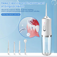 Portable Electric Water Flosser for Deep Teeth Cleaning