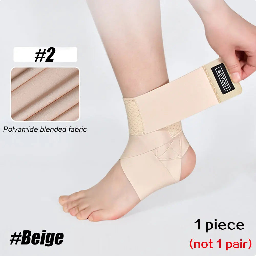 Adjustable Ankle Support Wrap for Pain Relief and Stability - 26