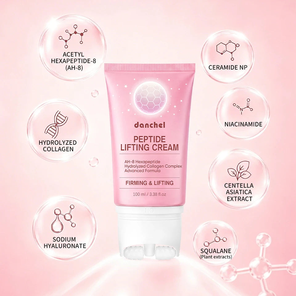 Peptide Neck Firming Cream with Built-in Roller - 14