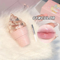 Hydrating Ice Cream Lip Gloss for Smooth, Glossy Lips