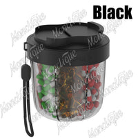 7-Day Portable Pill Organizer Cup for Vitamins and Supplements
