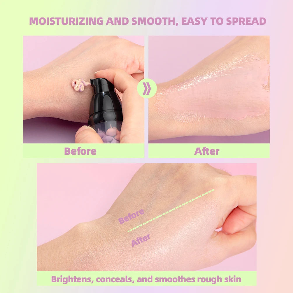 3-in-1 Triple Color Correcting Makeup Primer and Concealer - 5