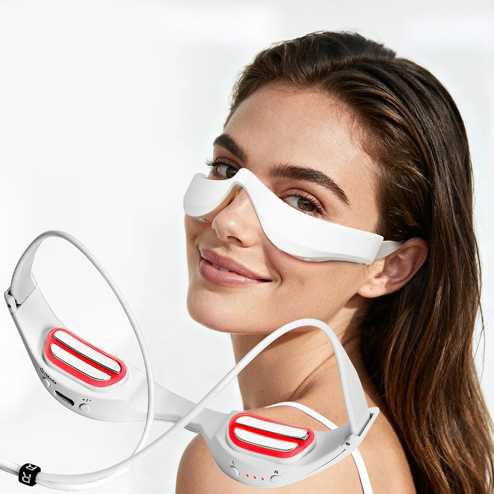 Rejuvenating Red Light Eye Massager for Dark Circles and Puffiness - 23