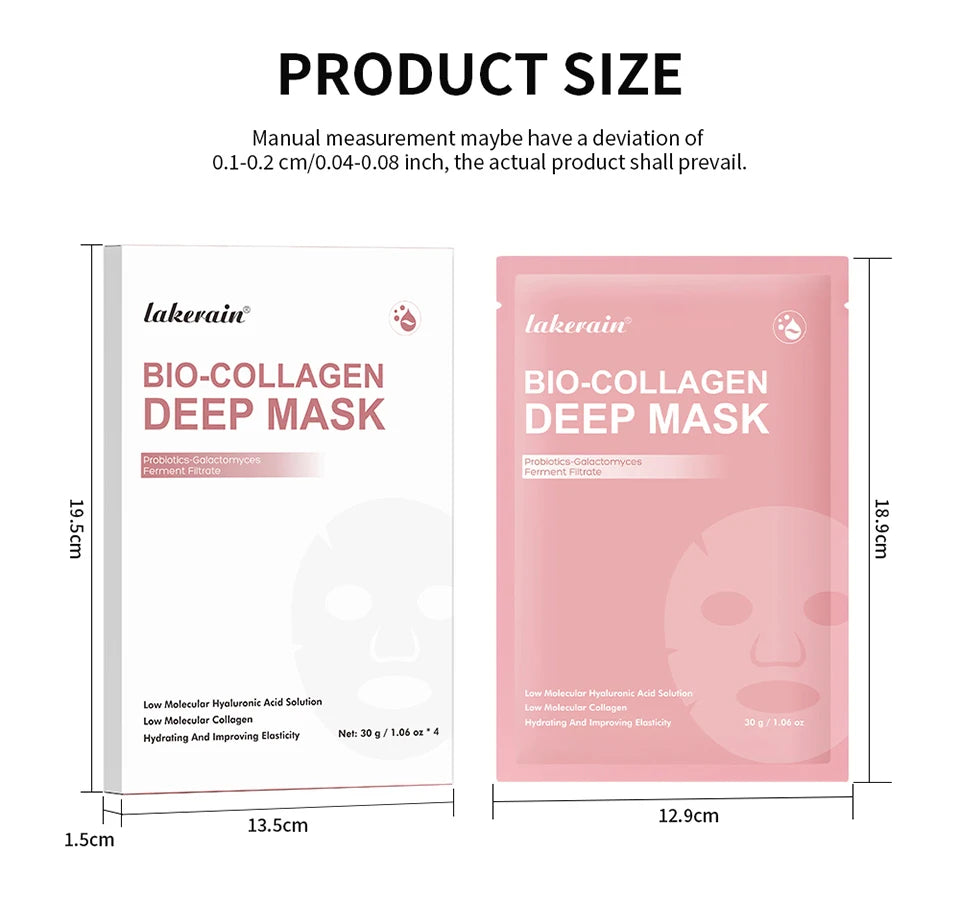 Bio-Collagen Deep Hydrating Face Mask Set - 14