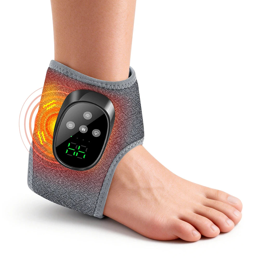 Portable Heated Vibration Leg and Foot Massager - 30