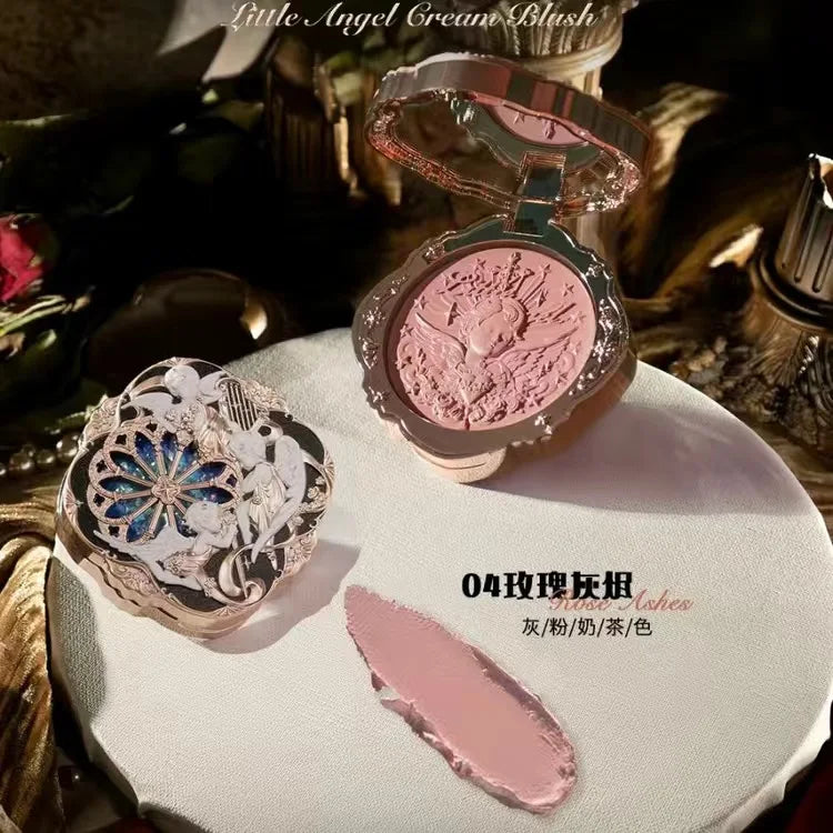 Embossed Floral Matte Blush Palette - 40
