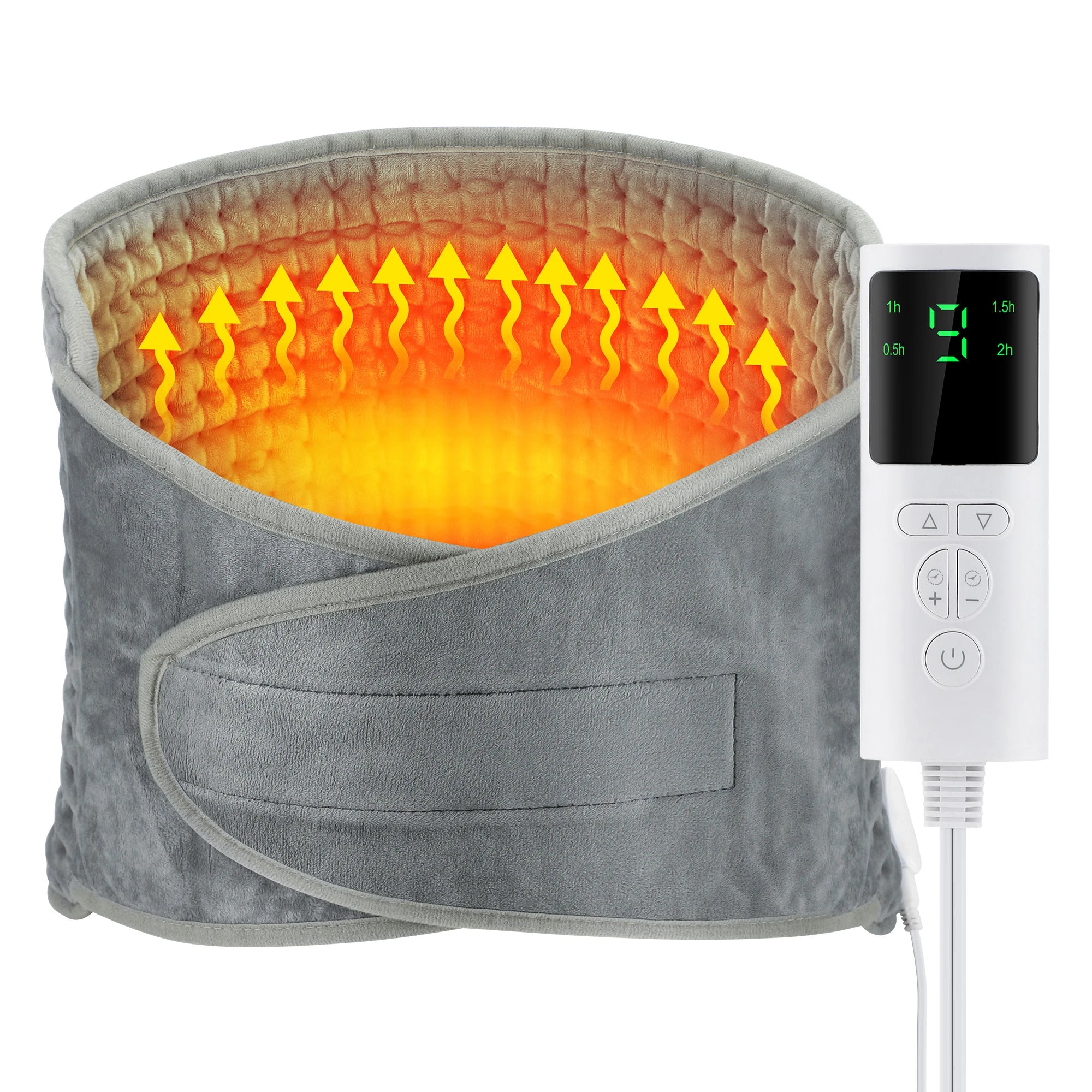 Electric Heated Waist and Body Relief Wrap - 1