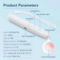 Portable Electric Insect Bite Itch Relief Pen