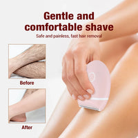 Compact Electric Hair Shaver for Women