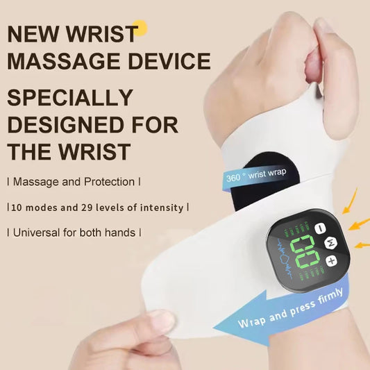 Electric Wrist Compression and Vibration Massager